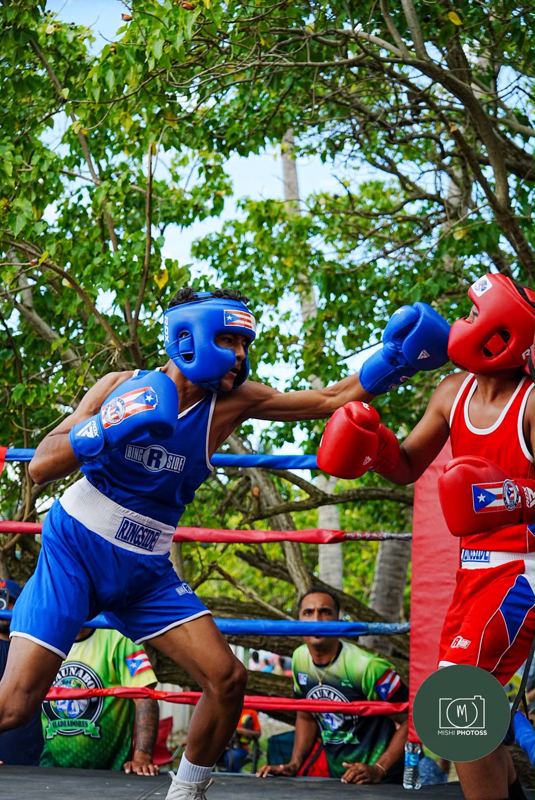 Boxeo en el festival  Lancha Planua.
Team NDO Jonniel (Indio)